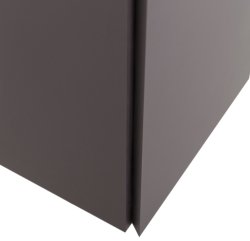 Шкаф-пенал BelBagno KRAFT-1600-1A-SC-GSO 33x160, темно-серый матовый