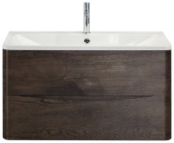 Тумба под раковину BelBagno Acqua ACQUA-800-2C-SO-RNG 80x45 подвесная, Дуб серый натуральный (Rovere Nature Grigio)