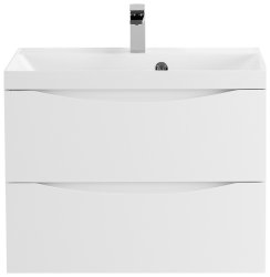 Тумба под раковину BelBagno Marino MARINO-600-2C-SO-BO-P 60x45 подвесная, Белый матовый (Bianco Opaco)