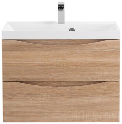 Тумба под раковину BelBagno Marino MARINO-600-2C-SO-WO-P 60x45 подвесная, Белый дуб (Rovere Bianco)
