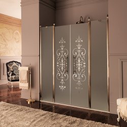 Распашная душевая дверь Samo DolceVita Eterna 100