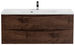 Тумба под раковину BelBagno Marino MARINO-1100-2C-SO-RW-P 110x45 подвесная, Дуб мавританский (Rovere Moro)