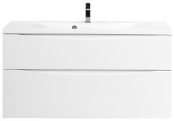 Тумба под раковину BelBagno Marino-H60 MARINO-H60-1200-2C-SO-BL-P 120x45 подвесная, Белый глянцевый (Bianco Lucido)
