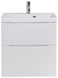 Тумба под раковину BelBagno Marino-H60 MARINO-H60-700-2C-SO-BL-P 70x45 подвесная, Белый глянцевый (Bianco Lucido)