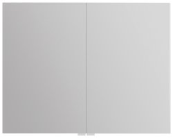 Зеркальный шкаф с подсветкой BelBagno SPC-2A-DL-BL-900 90x70, сатин