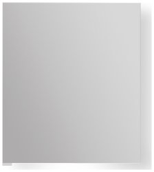 Зеркальный шкаф с подсветкой BelBagno SPC-1A-DL-BL-600 60x70, сатин