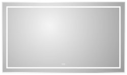 Зеркало с подсветкой BelBagno KRAFT SPC-KRAFT-1400-800-LED-TCH-WARM 140x80, сатин