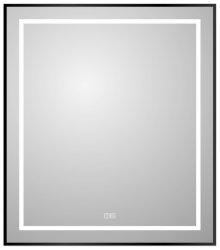 Зеркало с подсветкой BelBagno KRAFT SPC-KRAFT-700-800-LED-TCH-WARM-NERO 70x80, черный