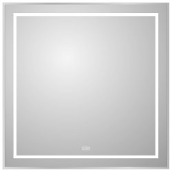 Зеркало с подсветкой BelBagno KRAFT SPC-KRAFT-800-800-LED-TCH-WARM 80x80, сатин