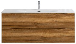 Тумба под раковину BelBagno Marino-Cer-N MARINO-CER-N-1200-2C-SO-RR-P 119,6x45,5 подвесная, дуб фактурный
