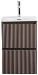 Тумба под раковину BelBagno Uno-Mini UNO-MINI-400-2C-SO-СO 40x40,5 подвесная, бежевый матовый
