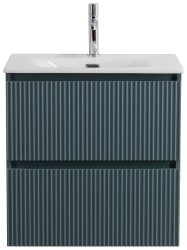 Тумба под раковину BelBagno Uno-Mini UNO-MINI-600-2C-SO-AO 60x39,5 подвесная, голубой матовый