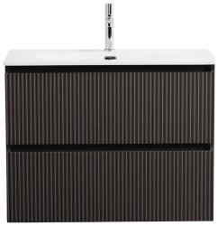 Тумба под раковину BelBagno Uno-Mini UNO-MINI-900-2C-SO-GSO 90x39,5 подвесная, темно-серый матовый