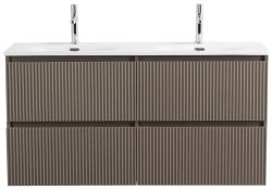 Тумба под раковину BelBagno Uno UNO-1200-4C-SO-СO 120x45,5 подвесная, бежевый матовый