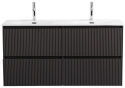 Тумба под раковину BelBagno Uno UNO-1200-4C-SO-GSO 120x45,5 подвесная, темно-серый матовый
