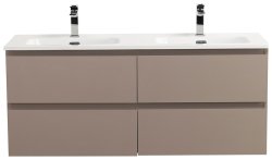 Тумба под раковину BelBagno Kraft KRAFT-1200-4C-SO-СO 120x45,5 подвесная, бежевый матовый