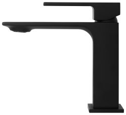 Смеситель для раковины BelBagno Luce LUC-LVM-NERO, черный матовый