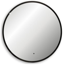 Зеркало с подсветкой Abber Mond AG6204SCB-0.77 77x77, черный