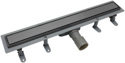 Душевой лоток BelBagno MARINO BB-LD-MARINO-50-GM 50 см, оружейная сталь