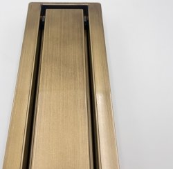 Душевой трап ALMAes Arianda AR70BR 700 мм, бронза глянец