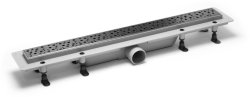 Душевой лоток PLASTBRNO SZA5400 40 см, хром
