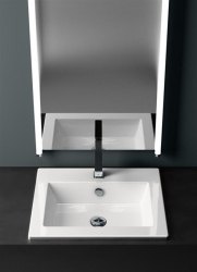 Раковина встроенная GSI Kube 58