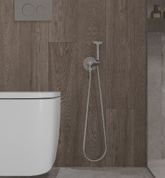 Гигиенический душ OLIVEEKA Y OL-829902-BN со смесителем, никель матовый