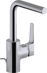 Смеситель для раковины Jacob Delafon Aleo+ E72357-CP высокий, хром