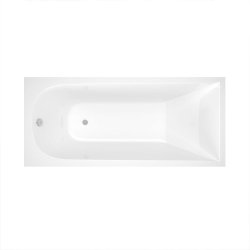 Акриловая ванна Alba Spa Impero BПP0210200100 180x80, белая