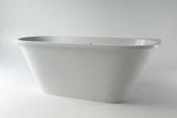 Ванна HOLBI Galatea 1.01.003.11.1 169x77 из искусственного камня, белая матовая