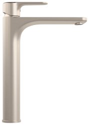 Смеситель для раковины VitrA Root Round A4270734EXP высокий, брашированный никель