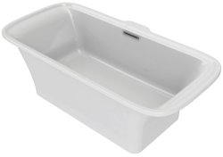 Ванна Jacob Delafon Elite E6D034-00 180x85 из искусственного камня, белая