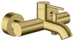 Смеситель для ванны VitrA Minimax Round A4354825EXP, брашированное золото