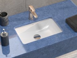 Смеситель для раковины VitrA Root Round A4270634EXP, брашированный никель