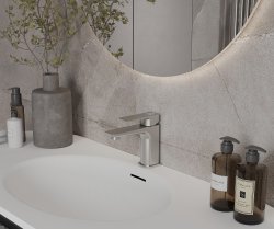 Смеситель для раковины OLIVEEKA D OL-139003-BN, никель матовый