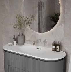 Смеситель для раковины OLIVEEKA Y OL-88869017-BN встраиваемый, никель матовый