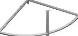 Каркас для ванны Jacob Delafon Micromega duo SF218RU-NF 150x100