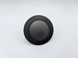 Слив-перелив для ванны Vega V55К Гл000026853 80 см полуавтоматический графит матовый