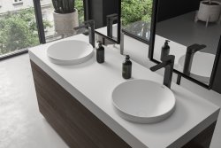Раковина HOLBI CAPELLA 41x41, бетон