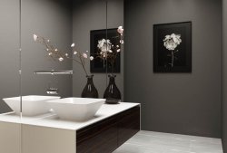 Раковина HOLBI SATURN 42x42, окраска по RAL снаружи