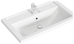 Тумба с раковиной Aqwella Фарго FRG0108DB 81x46 подвесная, дуб балтийский