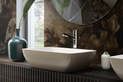 Раковина HOLBI TITAN 59x36, окраска по RAL снаружи