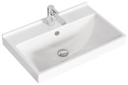 Тумба с раковиной Aqwella Урбан URB0106DB 60x40 подвесная, дуб балтийский
