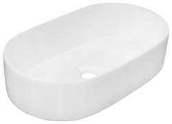 Раковина Oliveeka 9025 51x35, белая глянцевая