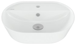 Накладная раковина VitrA Geo 55x43, белая