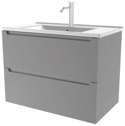 Тумба под раковину ZOV Дион D60PG 59x45 подвесная, платиновый
