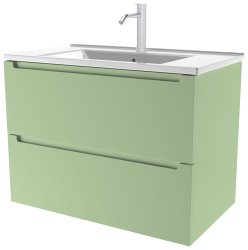 Тумба под раковину ZOV Дион D60F 59x45 подвесная, фисташковый