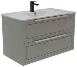 Тумба под раковину ZOV Севилья S80PG 79x45 подвесная, платиновый