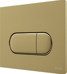 Кнопка смыва для инсталляции VitrA Root Round 740-2224, глянцевое золото