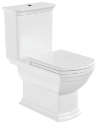 Унитаз-компакт VitrA Serenada 9722B003-7205, белый с сиденьем и бачком